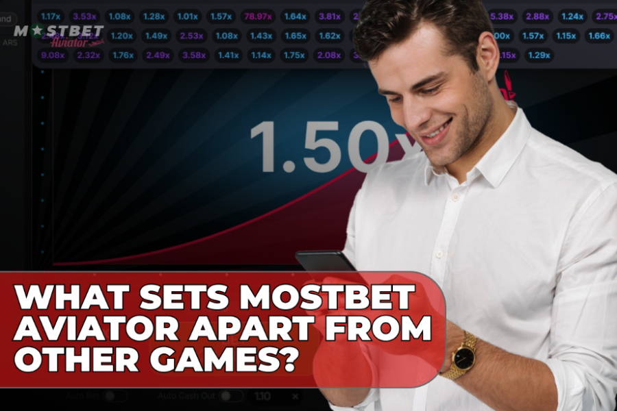 What Sets Mostbet Aviator Apart from Other Games?